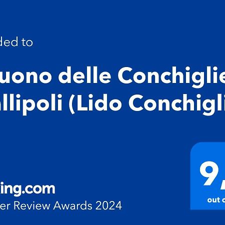 Il Suono Delle Conchiglie - Lido Conchiglie غالّيبولي المظهر الخارجي الصورة